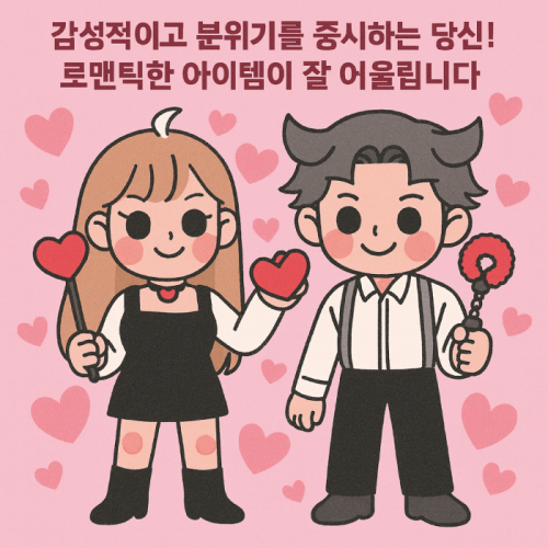 로맨틱형 결과 이미지